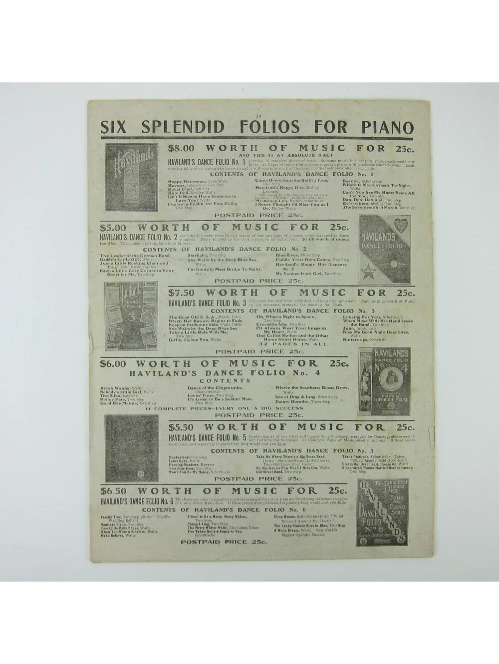 N/A sheet music